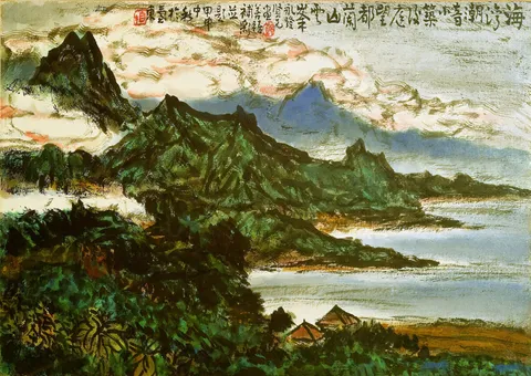 Overlooking the Lush Peaks of Dulanshan from the Chaoyin Workshop
