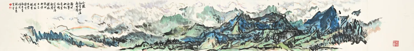 Admiring the Sea of Clouds at Hehuanshan